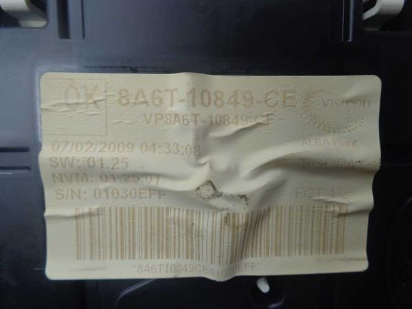 COMPTEUR FORD FIESTA 2008+ 1.4/1.6TDCI - Vue 3